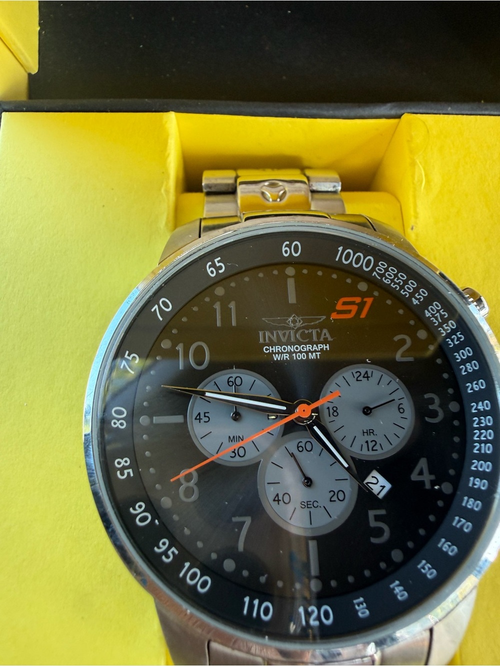 Invicta S1 Rally Men Quartz Chronograph Watch